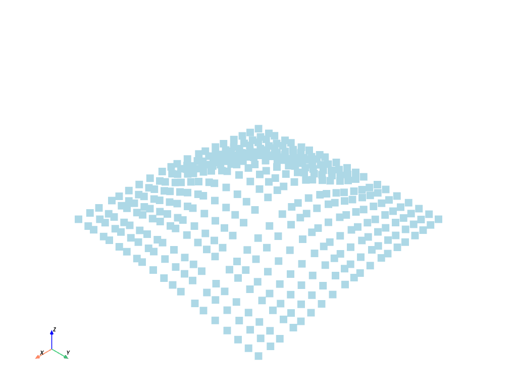 d create tri surface