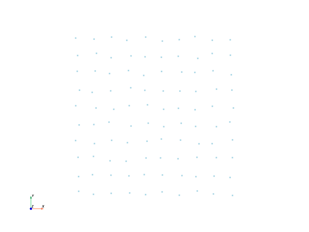 d create tri surface